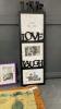 (2) PICTURE FRAMES & A LAD FARMING PICTURE ON WOOD - 3