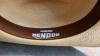 MENS COWBOY BEAVER FUR HAT AND A STRAW HAT - 7