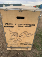 TMG 4 inch Kohler powered wood chipper