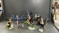 COLLECTION OF (7) NIGHT FAIRIES