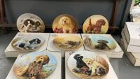 (8) &ldquo;FIELD PUPPY&rdquo; COLLECTOR PLATES AND RACK