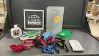 SMALL PET HARNESSES, DOG SAYING & SOAP DISPENSER, TREAT TOY