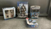 BATMAN COLLECTOR ITEMS - MULTIVERSE, SHOT GLASSES, HEROCLIX, APP FIGURE
