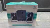 LOGITECH STEREO SPEAKERS + SUBWOOFER