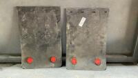 SET OF MUDFLAPS