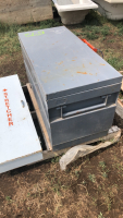 Steel toolbox and stretcher box