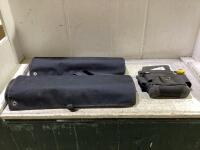 (2) WESTWARD ROLL-UP WRENCH ORGANIZER SAE/METRIC & TOOL WAIST BAG