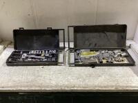 SHOP BOX W/ (2) MIXED SOCKETS & WRENCHES