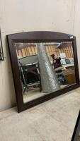LARGE DEFEHR DRESSER MIRROR