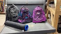 (3)ROOTS BACKPACKS + YOGA MAT