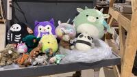 BAG W/SQUISHMALLOWS + TY BEANIE BABIES + BEANIE BUDDY