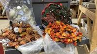 FALL + CHRISTMAS WREATHS + FOLIAGE