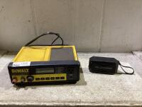 DEWALT 50-AMP ENGINE START & SLASHER PORTABLE BLUETOOTH SPEAKER