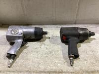 SHOP OF PNEUMATIC TOOLS W/ (2) CHICAGO & INGERSOLL RAND IMPACT WRENCHES 3/4"