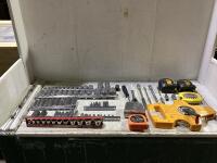 SHOP BOX W/ MIXED SOCKETS & MEASURES