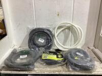 SHOP BOX OF DRAIN HOSES & HEATER HOSE