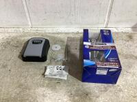 WALL MOUNTED LOCK SAFE & BRINKS EXTERIOR LOCK