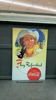 COCA-COLA PICTURE ON BOARD