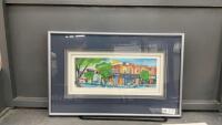LIMITED EDITION ORIGINAL FINE ART PRINT - &ldquo;RAIN OR SHINE&rdquo; OLD STRATHCONA, EDMONTON...&hellip;SIGNED BY CHRISTOPHER A.A. LUCAS..