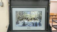&ldquo;KINDRED SPIRITS&rdquo; WOLF PRINT BY RONNIE HEDGE