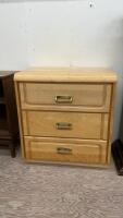 3-DRAWER WOODEN DRESSER