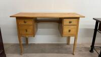 VINTAGE DESK W/ REPLACEMENT TOP
