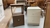 (2) SMALL CABINETS