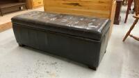 PADDED STORAGE BENCH