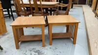 (2) END TABLES