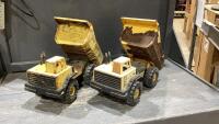 (2) TONKA DUMP TRUCKS
