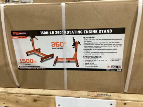 TMG 1500 LB 360 DEGREE ROTATING ENGINE STAND