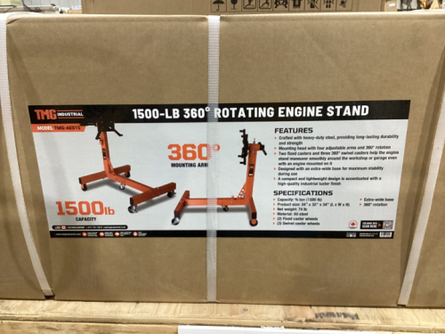 TMG 1500 LB 360 DEGREE ROTATING ENGINE STAND