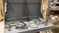 DREMEL FLEX SHAFT + MISC HALTERS, BRIDLE, LEATHER PIECES