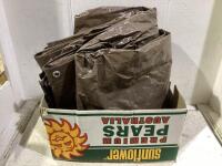 SHOP BOX W/ BROWN TARP