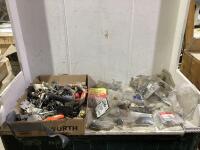 SHOP BOX OF MISCELLANEOUS PARTS