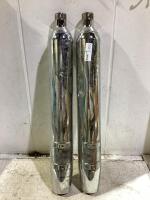 (2) HARLEY DAVIDSON MUFFLERS
