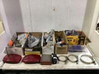 SHOP BOX OF MISCELLANEOUS PARTS