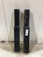 (2) HITCH CONNECTORS