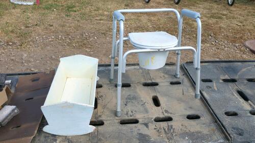 Potty Chair and Doll Cradle