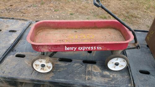 Kids Red Wagon
