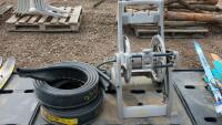 Hose Reel and Landscape Edging