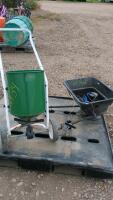 Two Broadcast Spreaders