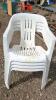 White Poly Lawn Chairs