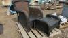 Outdoor Easy Chair with Ottoman - 2