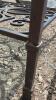 Ornate Metal and Glass Coffee Table - 5