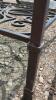 Ornate Metal and Glass Coffee Table - 6
