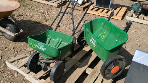 Broadcast Spreaders and Push Mower