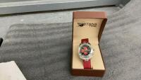 MONTANA TIME WATCH W/ LEATHER BAND