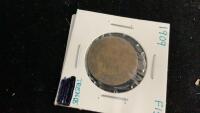 CANADA 1909 LARGE PENNY