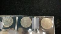 (3) CANADA $1 COINS - 1972/79/82